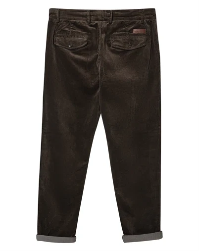 Mos Mosh Gallery - MMGHunt Corduroy Bukser - Black Coffee